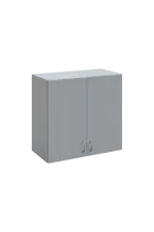 NA 2 - 8D nástavec na skříň, 2-dveřový, 750x800x400, šedá